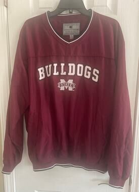 Colosseum Athletics Mississippi State Lightweight Lined Pullover, A69